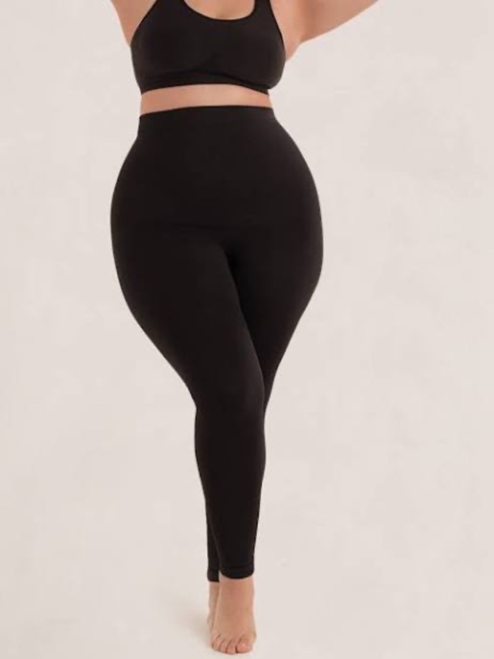 Shapermint High-Waisted Shaping Leggings Black 2XL NWOT
